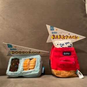 Back to school dog toys